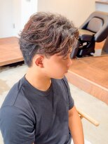 シープドッグ(SHEEP DOG)&nbsp;初めてのパーマにおすすめ　ニュアンスパーマ　朝楽　簡単セット