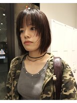 サロウィン 熊本上通り店(SALOWIN) 熊本 髪質改善ストレート×レイヤーボブ