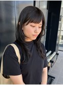 【保存数急増】韓国風ハッシュカットで叶える小顔レイヤー◎