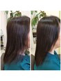 ヘアーサロン リベーラ(Hair Salon Libela)&nbsp;縮毛矯正していた方でも毛先が柔らかくなりクセも緩和されます