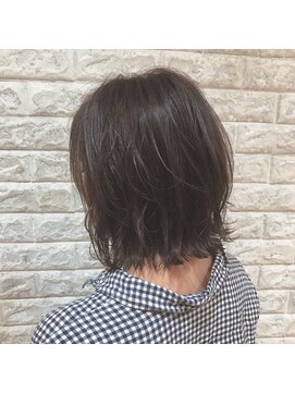 フラップ(FLAP) 【FLAP】切りっぱなしレイヤーボブ☆