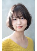 【Rire-リル銀座-】ふんわりショートボブ