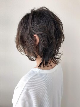 トータルビューティーハウス フラップ ミチ 野田店(total beauty house flap MICHI) ウルフ風ハイレイヤー