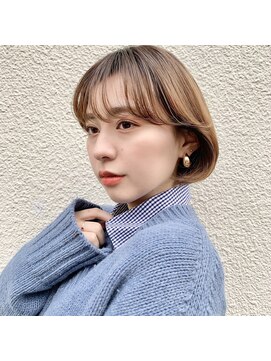 ジジ 代々木(Gigi) 【Gigi長田】イメチェン イヤリングカラー 前髪カタログ