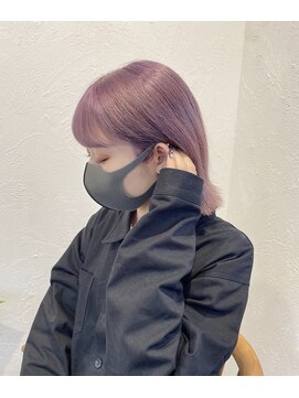 ウル(uru.) シアーラベンダー×ボブ