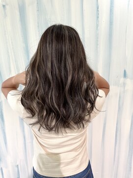 アップ(A+hair) 大人ハイライト_ベージュハイライト