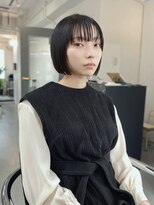 丹&nbsp;#シースルーボブ#抜け感#ぷつっと