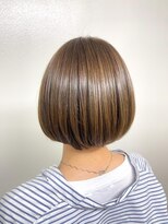 オアシス ガーデン 上尾店(Oasis GaRDEN)&nbsp;アッシュベージュ×小顔ミニボブ