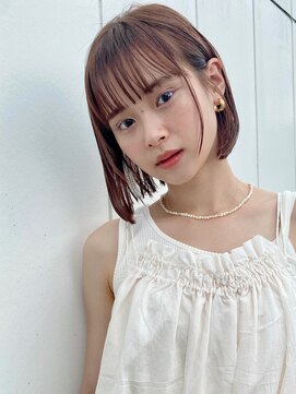 ロンド 表参道店(Lond) お顔まわりまでこだわりのボブ【表参道原宿/髪質改善/ボブ】