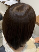 ウル 表参道(HOULe)&nbsp;バイカルテ レイヤー 髪質改善  ベージュ 酸熱トリートメント