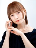 20代30代大人かわいいナチュラル暗髪エアーストレートヘア