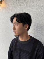 ローグ(Logue) センターパート/ニュアンスパーマ/メンズカット/メンズサロン