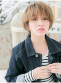 外国人風ラベンダーアッシュショートウルフc6上尾10代20代30代