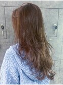 ロング美髪くびれヘアウルフレイヤー顔周りレイヤー_ba544631