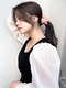 ジーナリア(Xena ria)の写真/【韓国風おくれ毛で小顔UP】ミリ単位までこだわる技術で絶妙な抜け感・ニュアンス感も表現!【名古屋/名駅】