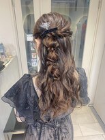 テトラ バイ ネオリーブ 横浜西口店(tetra by neolive)&nbsp;＊サイドハーフアップアレンジ＊[横浜/横浜駅]