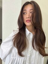 ソヨン 岡山店(SOYON)&nbsp;大人美人なフェイスレイヤー×暗髪ロング