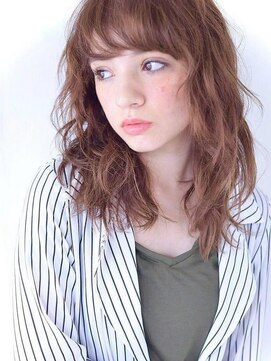 コンティロミー(CONTI ROMMY.) ゆるふわロングパーマ☆デジタルパーマ☆マロンベージュ髪質改善