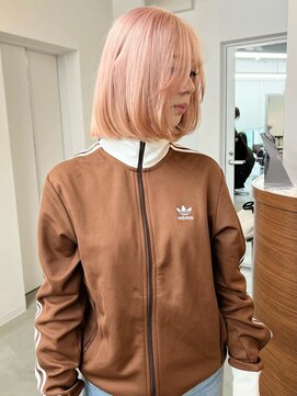 リヴ ウメダ(LIV umeda) ミルクティーベージュ/ブリーチ/ダブルカラー【梅田】