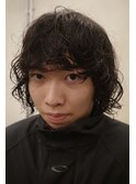 メンズカットメンズパーマメンズボブメンズミディアム 学割