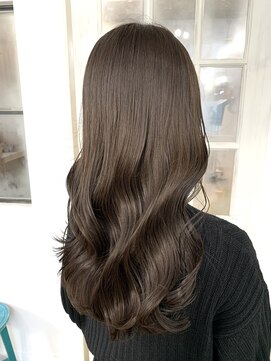 ペイププロドアイコン 博多(Peyp prod ICON) ミルクティーブラウンベージュロングヘアツヤカラー SAKI