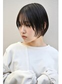 西葛西ショートヘア　レイヤー　前髪カット　ショートボブ