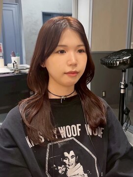 ロンドジェネルーズ 柏(Lond generous) 暗めカラー/グランマッシュ/デザインカラー/レイヤーカット/柏柏