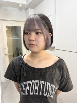 ルーチェヘアー 色落ちシルバー/フェイスフレーミング