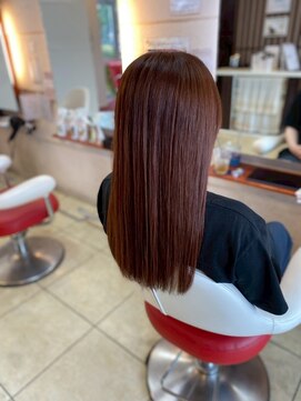美容室 ルーフトップ(Roof top) 髪質改善白髪ぼかしハイライトカラー前髪カットベージュカラー