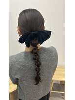 ランリ 金山 名古屋(Ranri) 【たまねぎ風ポニー】　金山/名古屋/ヘアアレンジ