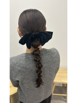 ランリ 金山 名古屋(Ranri) 【たまねぎ風ポニー】　金山/名古屋/ヘアアレンジ