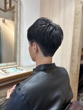 メンズ短髪カット