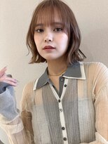 ミンクス 青山店(MINX)&nbsp;【MINX 土屋】ふんわりくびれボブ