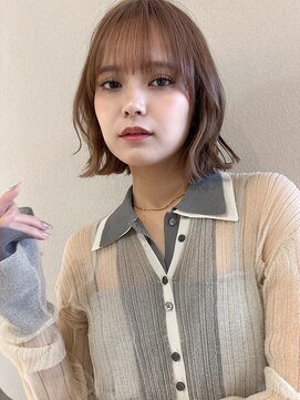 【MINX 土屋】ふんわりくびれボブ