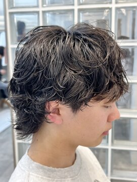 フィフスパーク(fifth PARK) 渋谷シャドウパーマ波巻きパーマルーズパーマメンズマッシュ