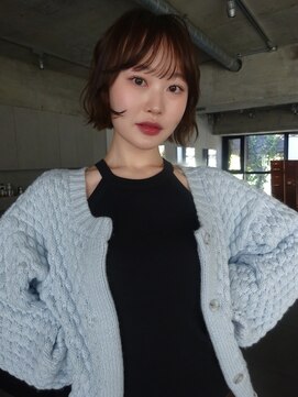 フィルムス 表参道(FILMS) ココアベージュ/黒髪/クラゲヘアー/オリーブグレー/ボブ/表参道