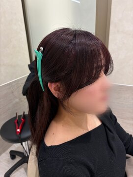 エレノア アネックス 枚方(Eleanor ANNEX) 韓国顔周りヘア/SHIZUKU