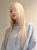 アース 小禄店(EARTH)&nbsp;ダブルカラー/小顔レイヤー/ブリーチあり/イメチェン