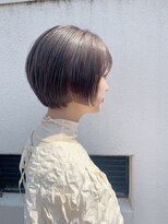 シー 岡崎(,SHE)&nbsp;大人可愛い韓国風ひし形ボブ★美シルエット×小顔カット
