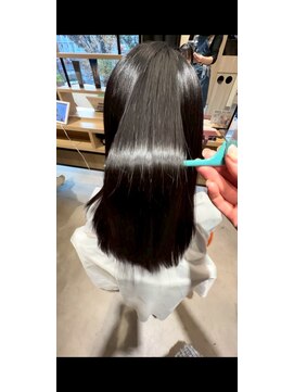 アース 東神奈川店(HAIR & MAKE EARTH) 朝ラクが続くプレミアムストレート【EARTH東神奈川店】