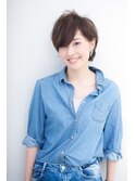 大人カジュアルショート