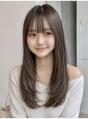 ワンカールで動く柔らかレイヤー×まろやかベージュ
