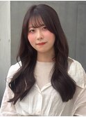似合わせロング×スモーキーアンバー