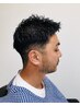 【平日当日限定】カット+シャンプー+シェービング「理容・バーバー」