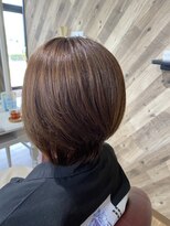 ルネッサンスヘアー ラファエロ(RAFFAELLO) 丸みボブ 白髪をしっかりカバーしながら髪内部もしっかりcare