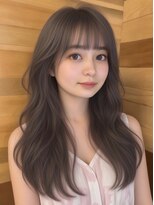 リークフー(Ree cu fuu)&nbsp;オフィスカジュアル透明感サマーカラーブリーチ無しカラー