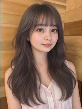 リークフー(Ree cu fuu) オフィスカジュアル透明感サマーカラーブリーチ無しカラー