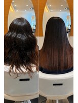 ビーアップヘアー(be:up hair) 広がる髪を扱いやすく|縮毛矯正