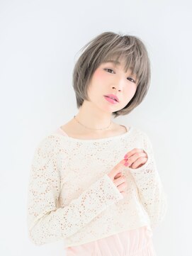 シェリー トロワ(cherie trois) 春夏グレージュボブスタイル