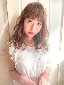 ヘアーワークス ヘルム 渋谷店(HAIR WORKS HELM) [HELM渋谷]クシュふわミックスカール